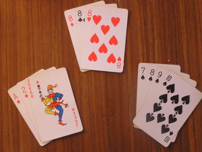 Scrape Card Game for Two Players