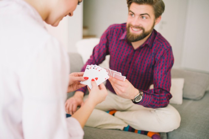 Scrape Card Game for Two Players